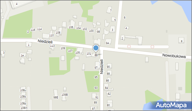 Ruda Śląska, Niedzieli Józefa, ks., 99, mapa Rudy Śląskiej