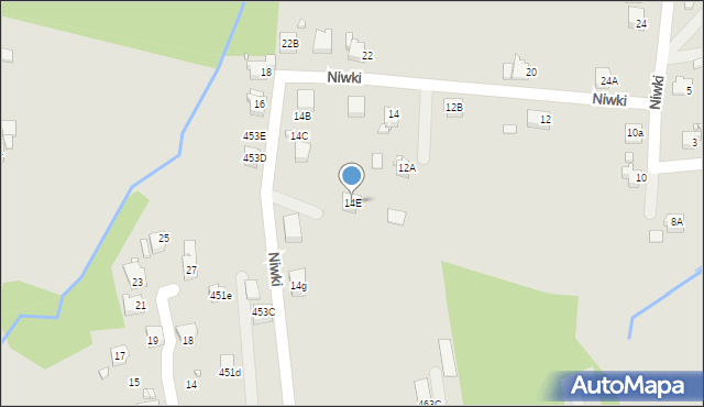 Rydułtowy, Niwki, 14F, mapa Rydułtowy