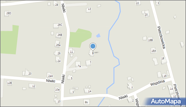 Rydułtowy, Niwki, 9, mapa Rydułtowy