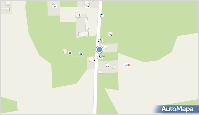 Rzeczyca, Niska, 17m, mapa Rzeczyca