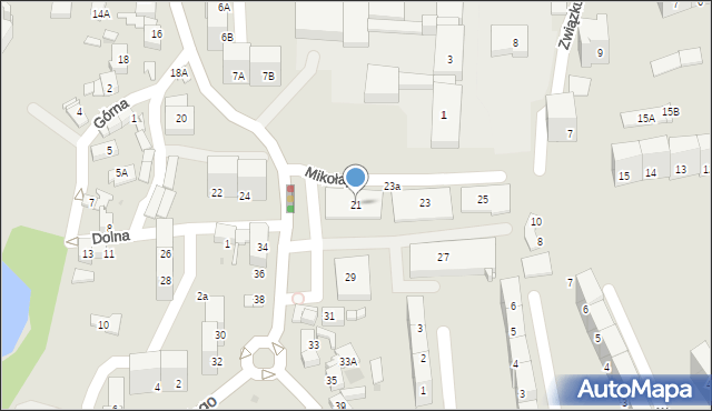 Siemianowice Śląskie, Niepodległości, 21, mapa Siemianowice Śląskie