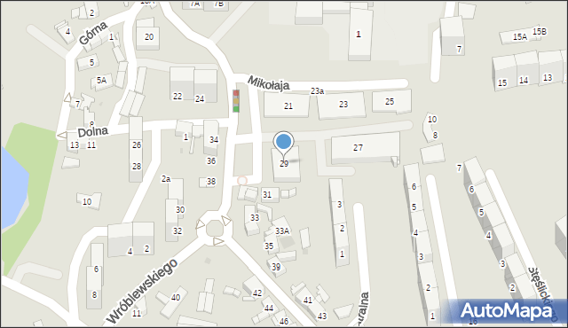 Siemianowice Śląskie, Niepodległości, 29, mapa Siemianowice Śląskie