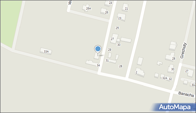 Słupsk, Niemena Czesława, 32, mapa Słupska