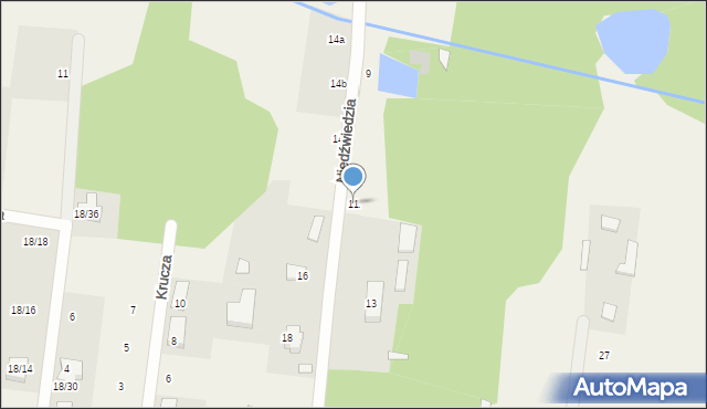 Sobolewo, Niedźwiedzia, 11, mapa Sobolewo