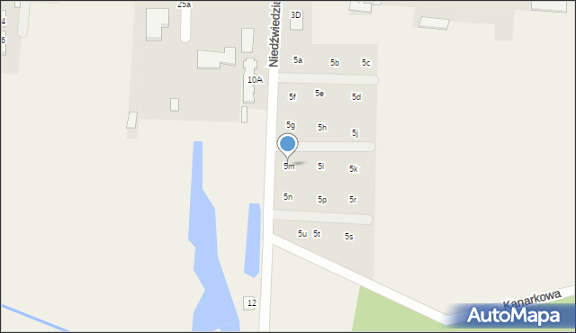 Sobolewo, Niedźwiedzia, 5m, mapa Sobolewo