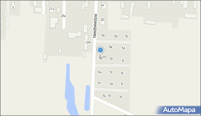 Sobolewo, Niedźwiedzia, 5g, mapa Sobolewo