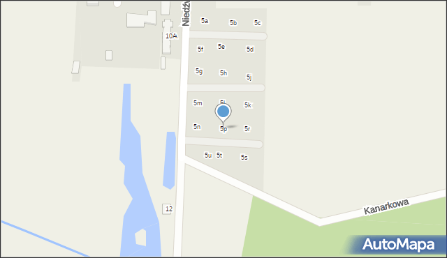 Sobolewo, Niedźwiedzia, 5p, mapa Sobolewo
