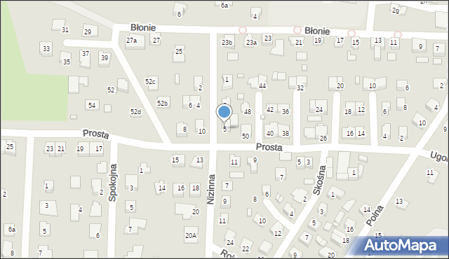 Solec Kujawski, Nizinna, 5, mapa Solec Kujawski