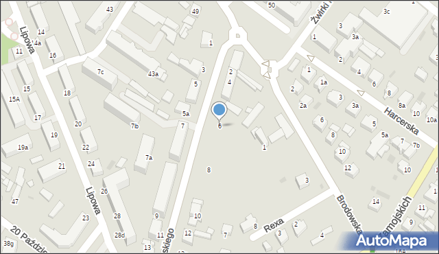 Środa Wielkopolska, Niedziałkowskiego Mieczysława, 6, mapa Środa Wielkopolska