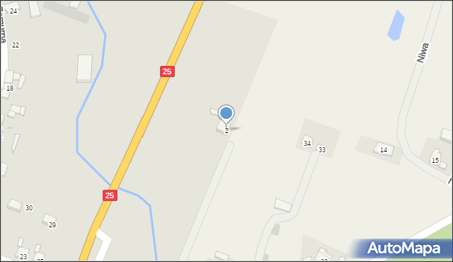 Stawiszyn, Niwa, 2, mapa Stawiszyn