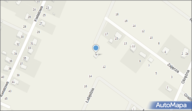 Stronno, Niedźwiedzia, 7, mapa Stronno