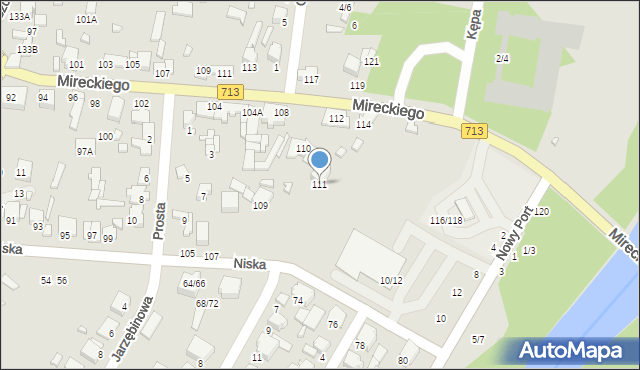 Tomaszów Mazowiecki, Niska, 111, mapa Tomaszów Mazowiecki