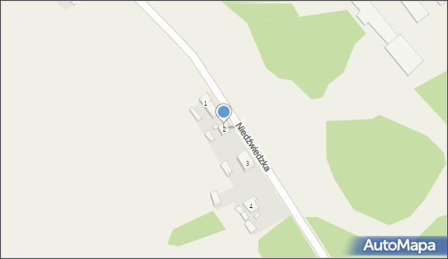 Toporów, Niedźwiedzka, 2, mapa Toporów