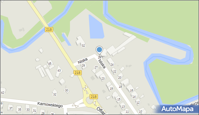 Wejherowo, Niska, 28, mapa Wejherowo