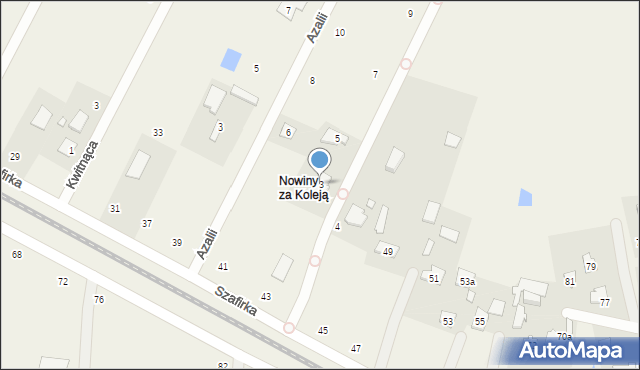 Wielgolas Brzeziński, Niezapominajki, 3, mapa Wielgolas Brzeziński