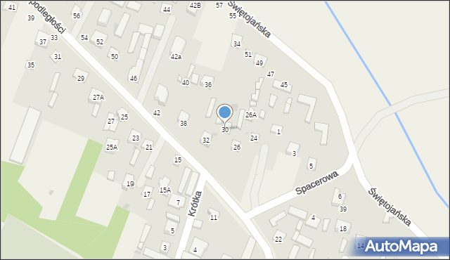 Wieliszew, Niepodległości, 30A, mapa Wieliszew