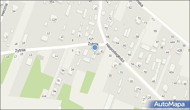 Wieliszew, Niepodległości, 41b, mapa Wieliszew