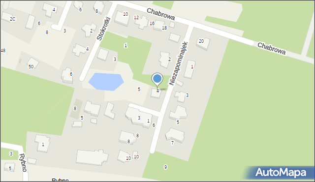 Wiktorów, Niezapominajek, 4, mapa Wiktorów