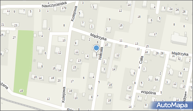 Wola Filipowska, Niecała, 2, mapa Wola Filipowska