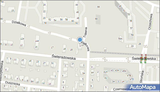 Wrocław, Niemczańska, 1, mapa Wrocławia