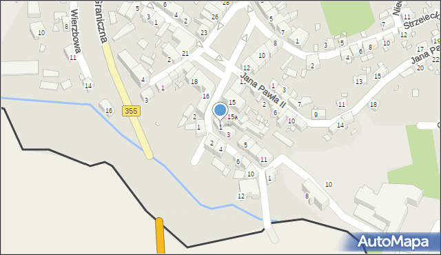 Zawidów, Niepodległości, 1, mapa Zawidów