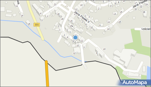 Zawidów, Niepodległości, 8, mapa Zawidów