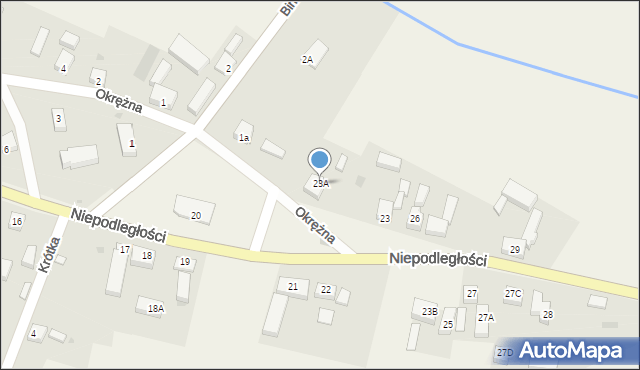 Żelisławiec, Niepodległości, 23A, mapa Żelisławiec