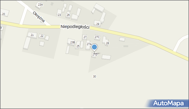 Żelisławiec, Niepodległości, 27D, mapa Żelisławiec