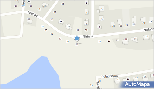 Ziemnice, Nizinna, 27, mapa Ziemnice
