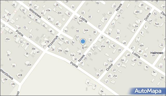 Aleksandrów Kujawski, Nowa, 32, mapa Aleksandrów Kujawski