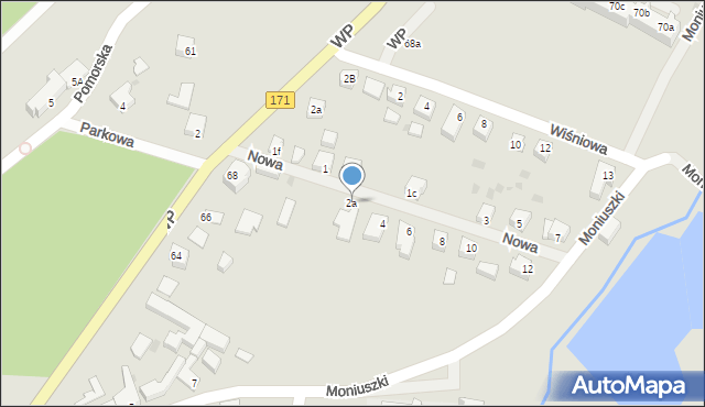 Barwice, Nowa, 2a, mapa Barwice