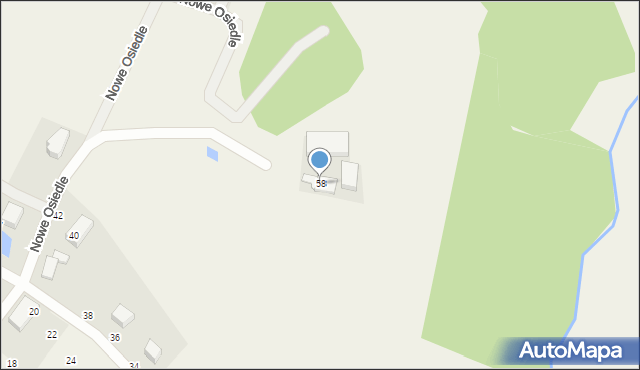 Barwik, Nowe Osiedle, 58, mapa Barwik