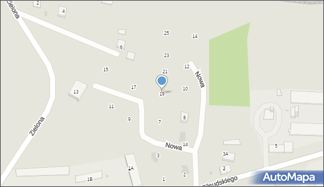 Biała Piska, Nowa, 19, mapa Biała Piska