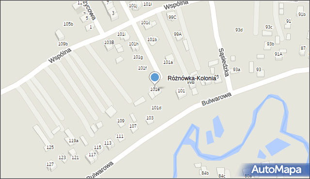 Biłgoraj, Nowakowskiego Stanisława, 101e, mapa Biłgoraj