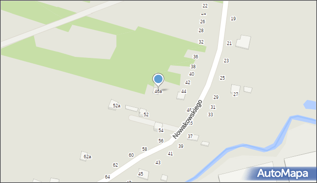 Biłgoraj, Nowakowskiego Stanisława, 46a, mapa Biłgoraj