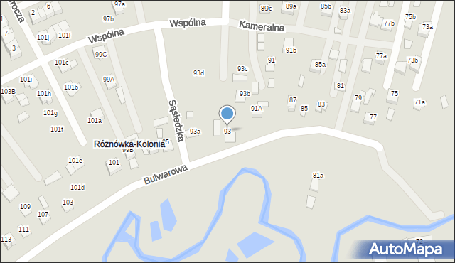 Biłgoraj, Nowakowskiego Stanisława, 93, mapa Biłgoraj