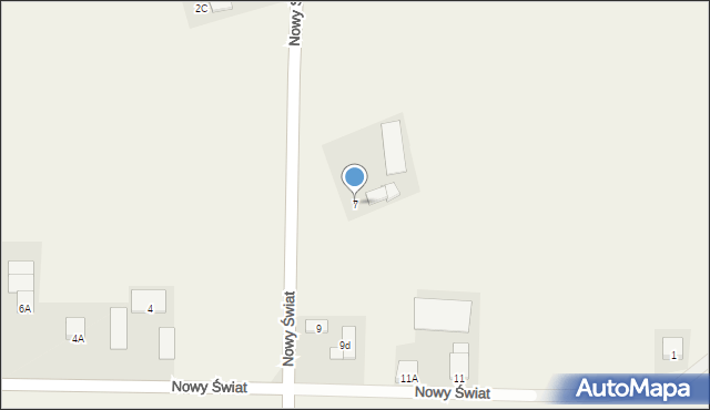 Błędów, Nowy Świat, 7, mapa Błędów