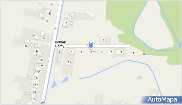 Bobrek, Nowa, 6, mapa Bobrek