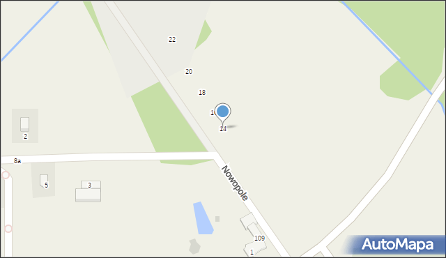 Bobrek, Nowopole, 14, mapa Bobrek