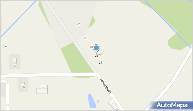 Bobrek, Nowopole, 16, mapa Bobrek