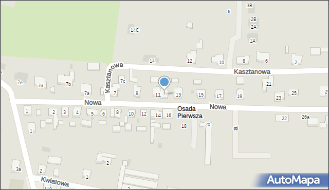 Bojanowo, Nowa, 11a, mapa Bojanowo