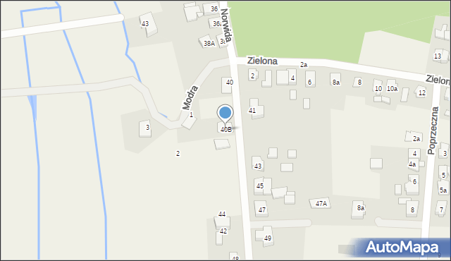 Bolechowo-Osiedle, Norwida Cypriana Kamila, 40B, mapa Bolechowo-Osiedle