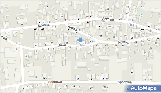 Bolewice, Nowa, 12, mapa Bolewice