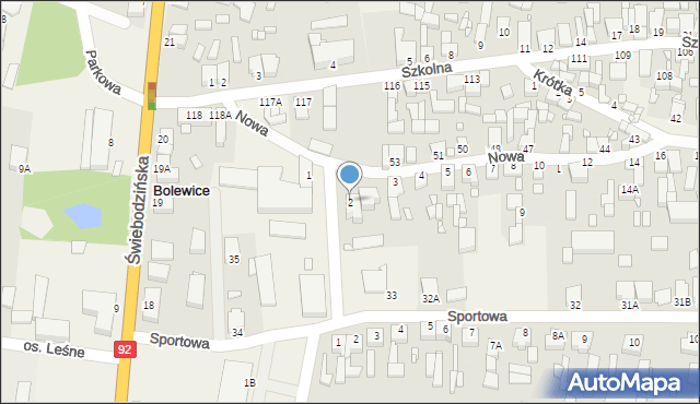 Bolewice, Nowa, 2, mapa Bolewice