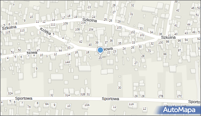 Bolewice, Nowa, 21, mapa Bolewice