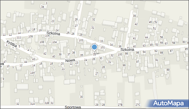 Bolewice, Nowa, 33, mapa Bolewice