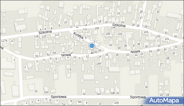 Bolewice, Nowa, 44, mapa Bolewice