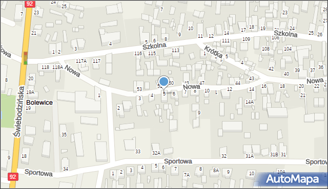 Bolewice, Nowa, 5, mapa Bolewice