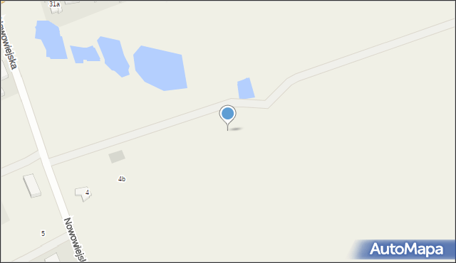 Borcz, Nowowiejska, 4h, mapa Borcz