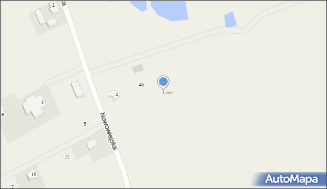 Borcz, Nowowiejska, 8a, mapa Borcz